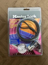 MASTER-LOCK  • Master-Lock Notebook Security Lock • Model # 64032 D  ~ NEW