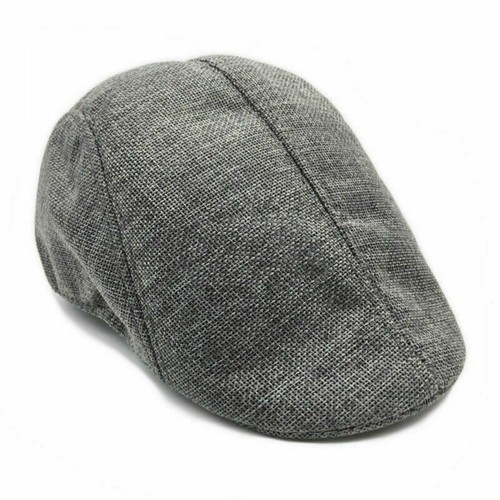Mens Boys Hat Country Peaky Golf Driving Cabbie Hat Caps Retro Flat Cap Beret AB - Picture 11 of 11