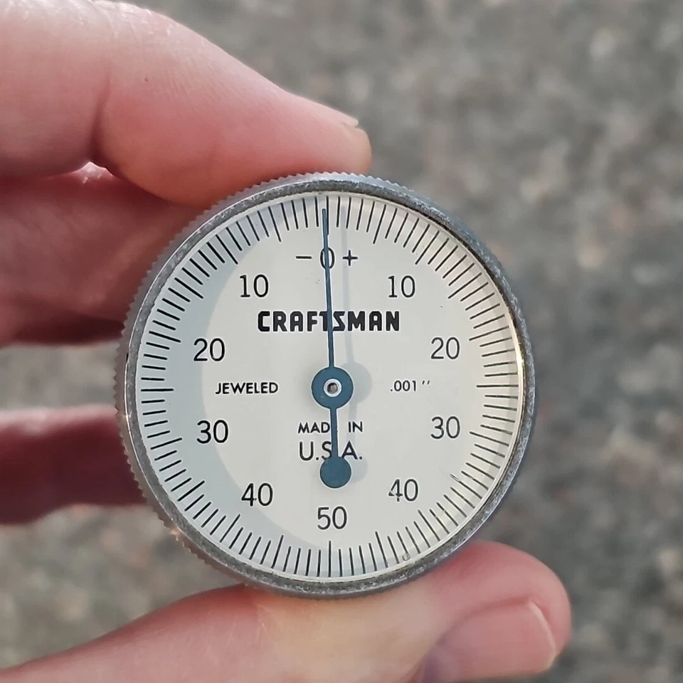 Craftsman Rod Bolt Stretch Gauge - Billet Aluminum RARE Indicator .001 EUC - Image 2 of 4