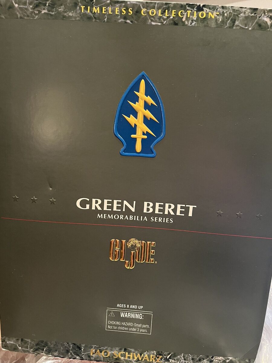 Brand New GI Joe Timeless Collection Green Beret Memorabilia Brand New GI Joe Timeless Collection Green Beret Memorabilia