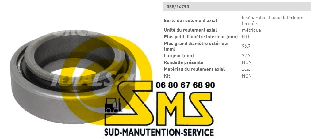 Butée d'embrayage Toyota 97x50x33 pour supprimer le bruit de boîte