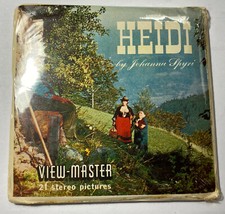 Vintage Sawyer's View-Master HEIDI B425 1958 3 reels unopened