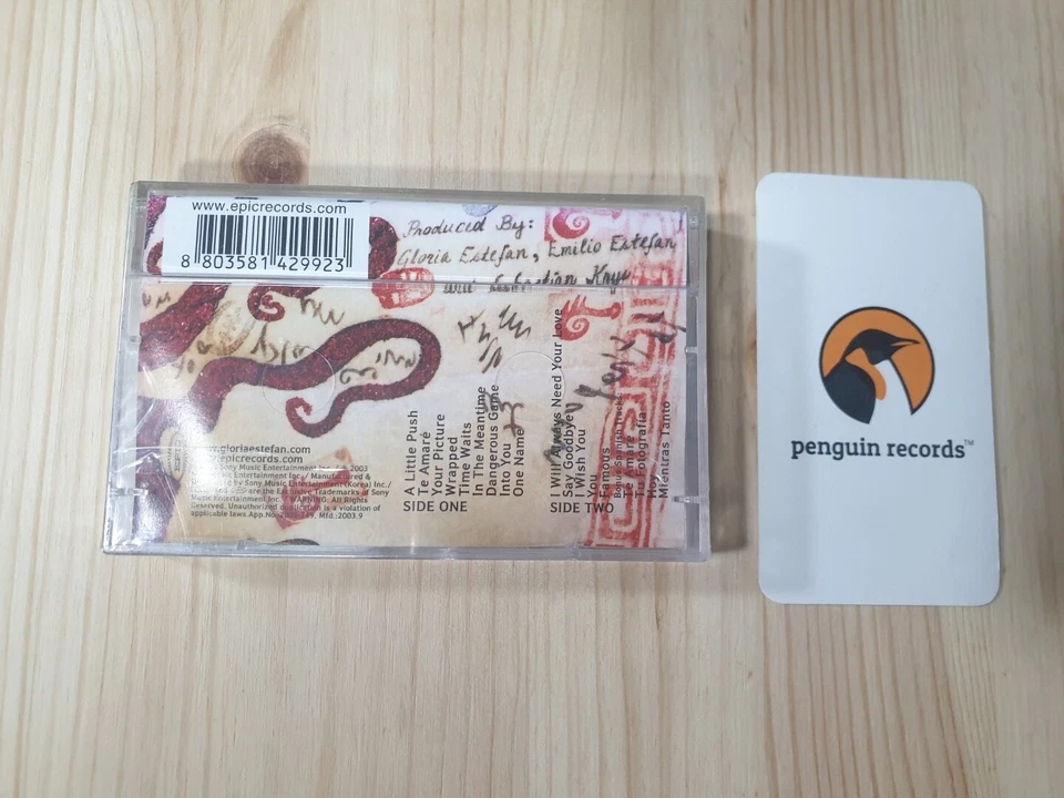 GLORIA ESTEFAN - UNWRAPPED CASSETTE TAPE KOREA EDITION BRAND NEW SEALED - Image 3 of 3