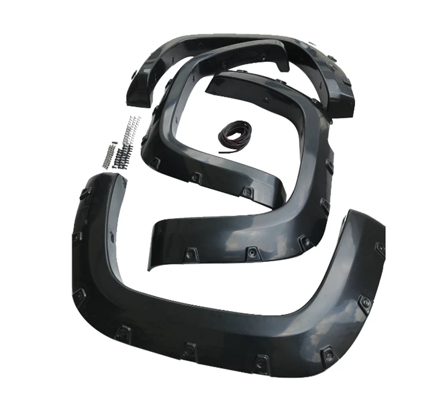 Guardabarros plástico ABS decoración arco rueda para Volkswagen Amarok 2005-2012 Foto 2 de 4