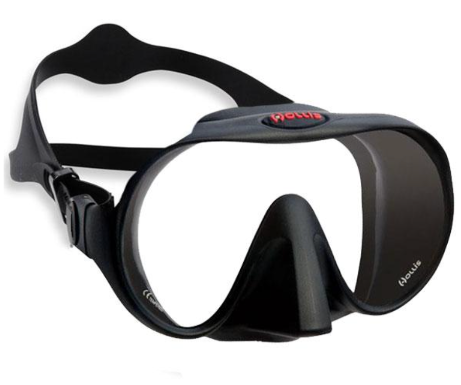HOLLIS M-1 (M1) Mask - Black - 205.4500.07 - SCUBA DIVING SNORKEL