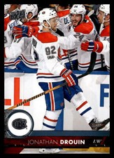 2017-18 Upper Deck #349 Jonathan Drouin Montreal Canadiens Hockey Card