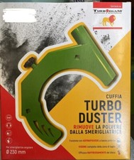 Cuffia Turbo Duster per smerigliatrice angolare - Rimuove la polvere -115/230 mm