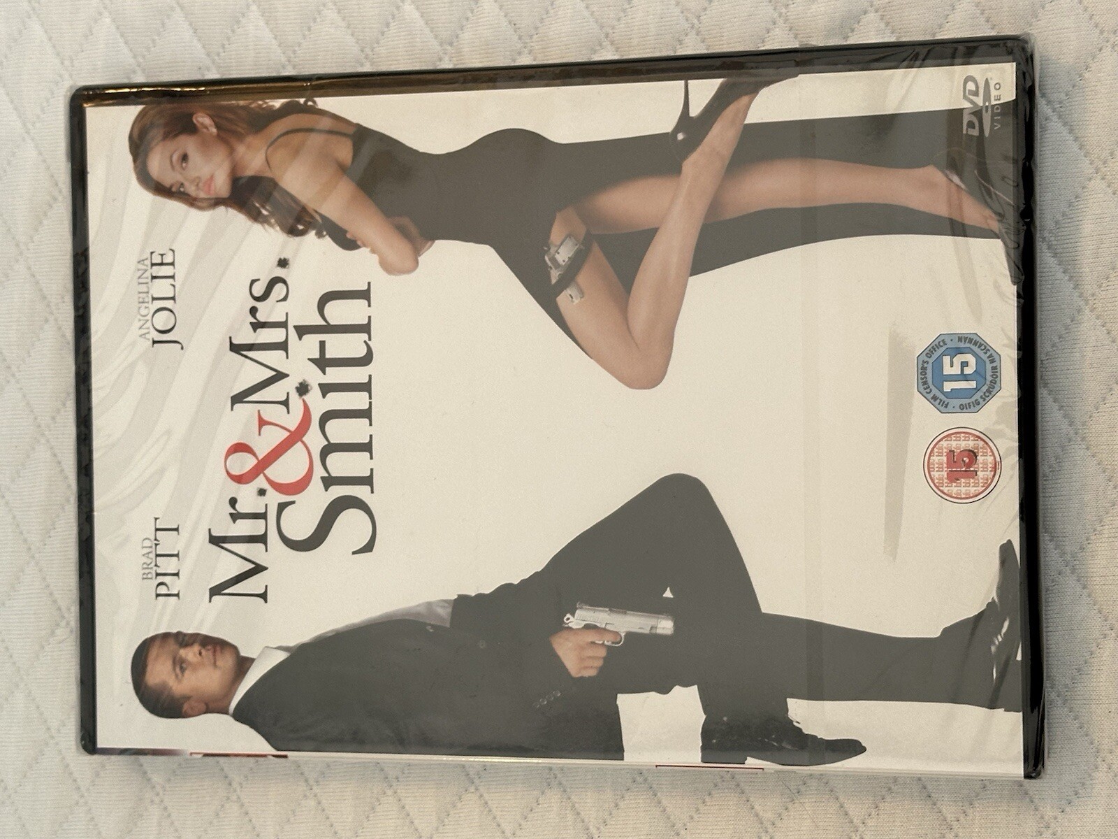 Mr. & Mrs. Smith DVD (2005) | Action Comedy Movie - Brad Pitt & Angelina Jolie
