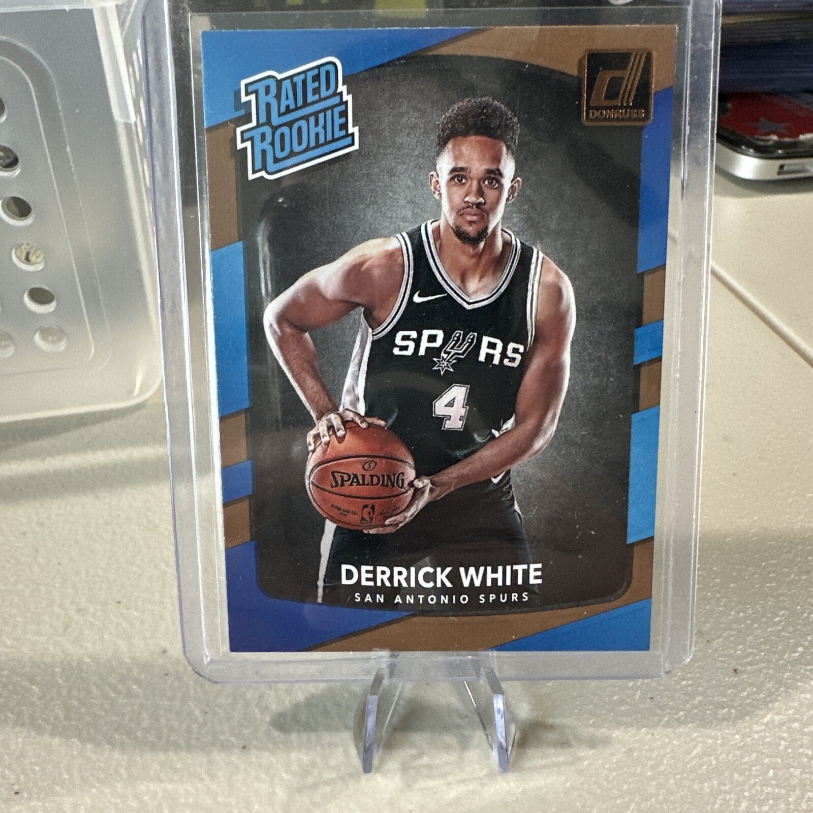2017-18 Donruss Rated Rookie RC #172 Derrick White SA Spurs BASKETBALL 🔥🔥