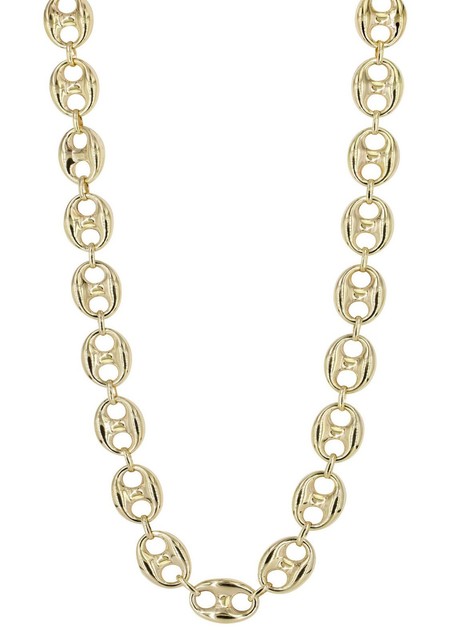 gold plated gucci link chain