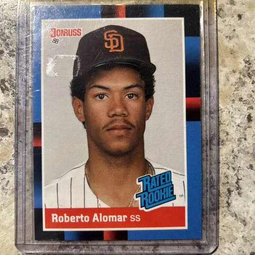 1988 Donruss Rated Rookie #34 Roberto Alomar San Diego Padres