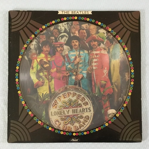 THE BEATLES - SGT. PEPPERS LONELY HEARTS CLUB BAND - PICTURE DISC - USA - EX