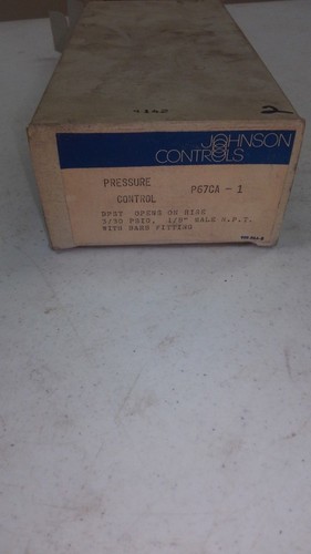 Johnson Controls Pressure Control P67ca-1c - Picture 2 of 2