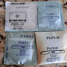 TISSOT acrylic watch crystals NOS