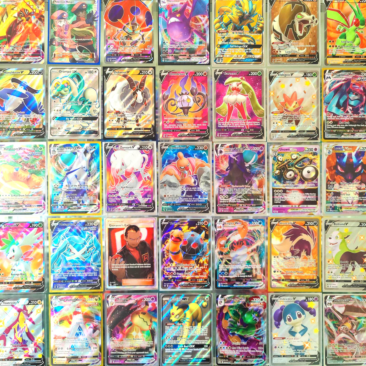 Kit 6 Cartas Pokemon Charizard V Gx Aliados