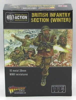 British Infantry  WWII Late War Brithish Infanty OVP Warlord Games Bolt Action