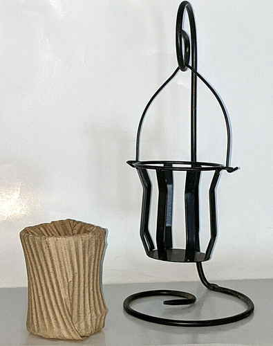 Hanging Candle Holder Lantern Dual Function Indoor Outdoor 15" Unique Gift Idea - Picture 9 of 12