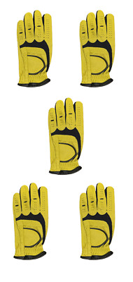 All Weather Bronze Golf Gloves - 5 Pack  (Left)