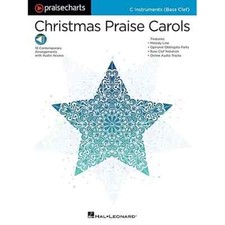 PraiseCharts Christmas Praise Carols C Instruments (Bass Clef) MUSIC BOOK/ACCESS