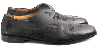 Johnston & Murphy Genuine Deerskin Black Cap Toe Oxfords Men’s Sz 9W Excellent Johnston & Murphy Size 13 Black Oxford Cap Toes Deerskin | eBay main image 2