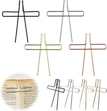 Music Book Metal Clip Pack of 4 Book Page Holder for Reading 4 Colors Book Op...