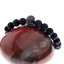 Charm-Lava-Stone-Zircon-Black-Skull-Head-Beads-Braided-Macrame-Bracelets-Men-039-s miniatuur 8