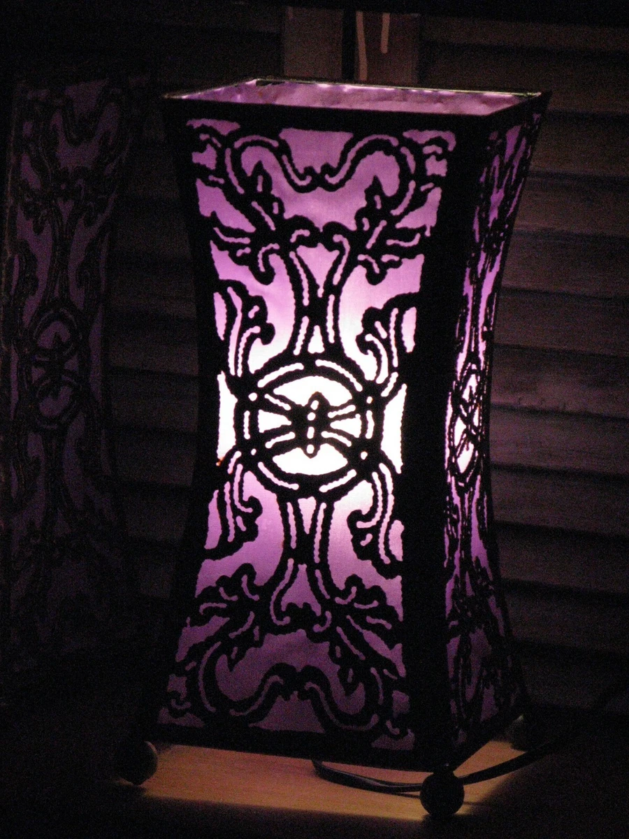 Mauve lamp deals