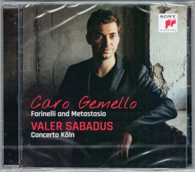 Valer SABADUS CORO GEMELLO Farinelli & Metastasio Giacomelli Conforto Porpara CD