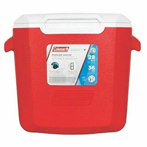 coleman 28 quart cooler wheeled