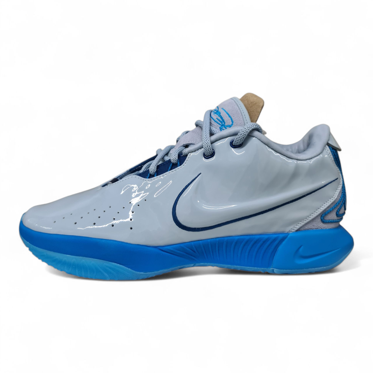 Nike LeBron 21 Blue Diver Basketball Trainers (FQ4052 400) | eBay UK