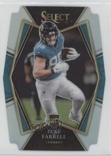 2021 Panini Select Premier Level Silver Prizm Die-Cut Luke Farrell #194 0dh9
