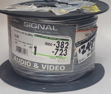 Southwire 500 ft. 16/4 Grey Stranded Copper Riser In-Wall CMR/CL3R Speaker Wire