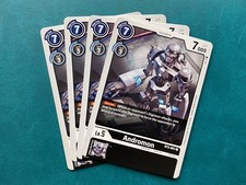 Andromon BT2-061 Playset Release Special Booster 1.0 1.5 Digimon Card x4