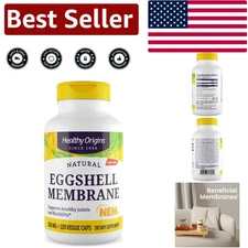 Non-GMO Eggshell Membrane 500mg - 120 Veggie Caps for Active Lifestyles