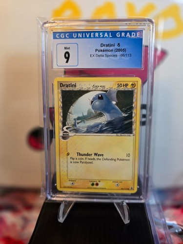 Dratini δ graded CGC 9 for sale on eBay