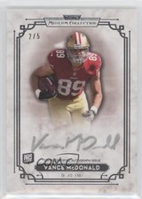 2013 Museum Collection Signature Series Silver Ink 2/5 Vance McDonald Auto ux6