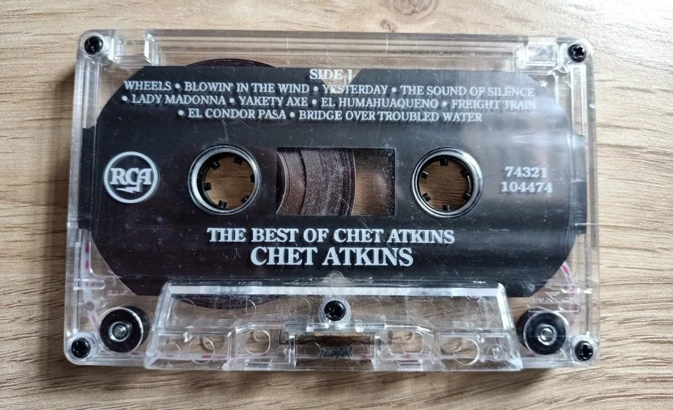 Chet Atkins : The Best Of Chet Atkins ( Cassette Tape ) - Image 4 of 4