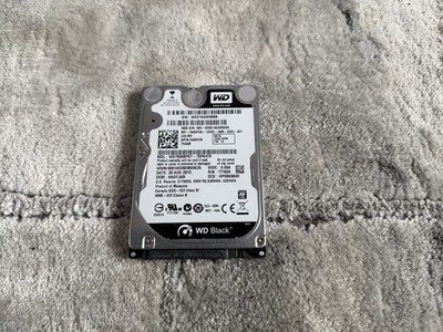 Western Digital Black 750GB,Intern,7200RPM, 2,5''