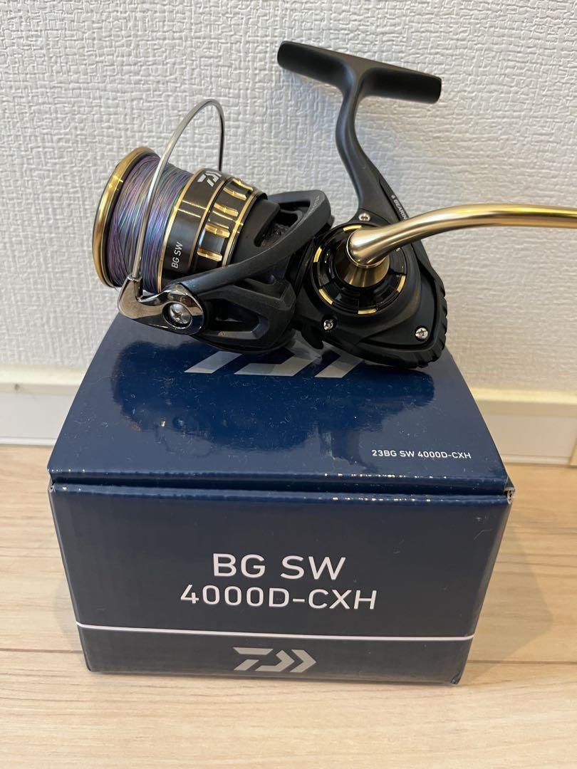 新品同様　ダイワ　BG SW 4000D-CXH シーガーPEX8 1号190m Daiwa Bg Sw 4000D-Cxh Seager Pex8 No. 1 190M | eBay