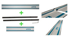 Makita 199141-8 Führungsschiene 1,5 m + 1 m + Führungsschienenverbinder 198885-7