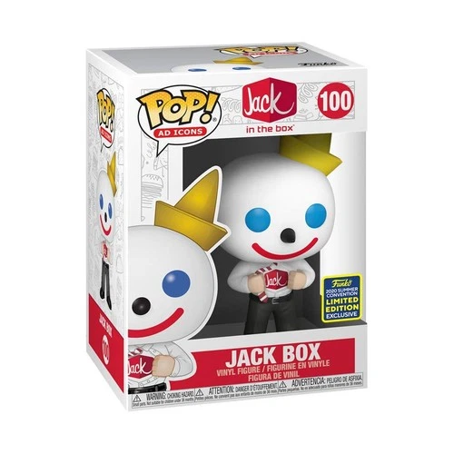 Funko POP! Ad Icons Jack in the Box #100 Funko Exclusive Vinyl Figure
