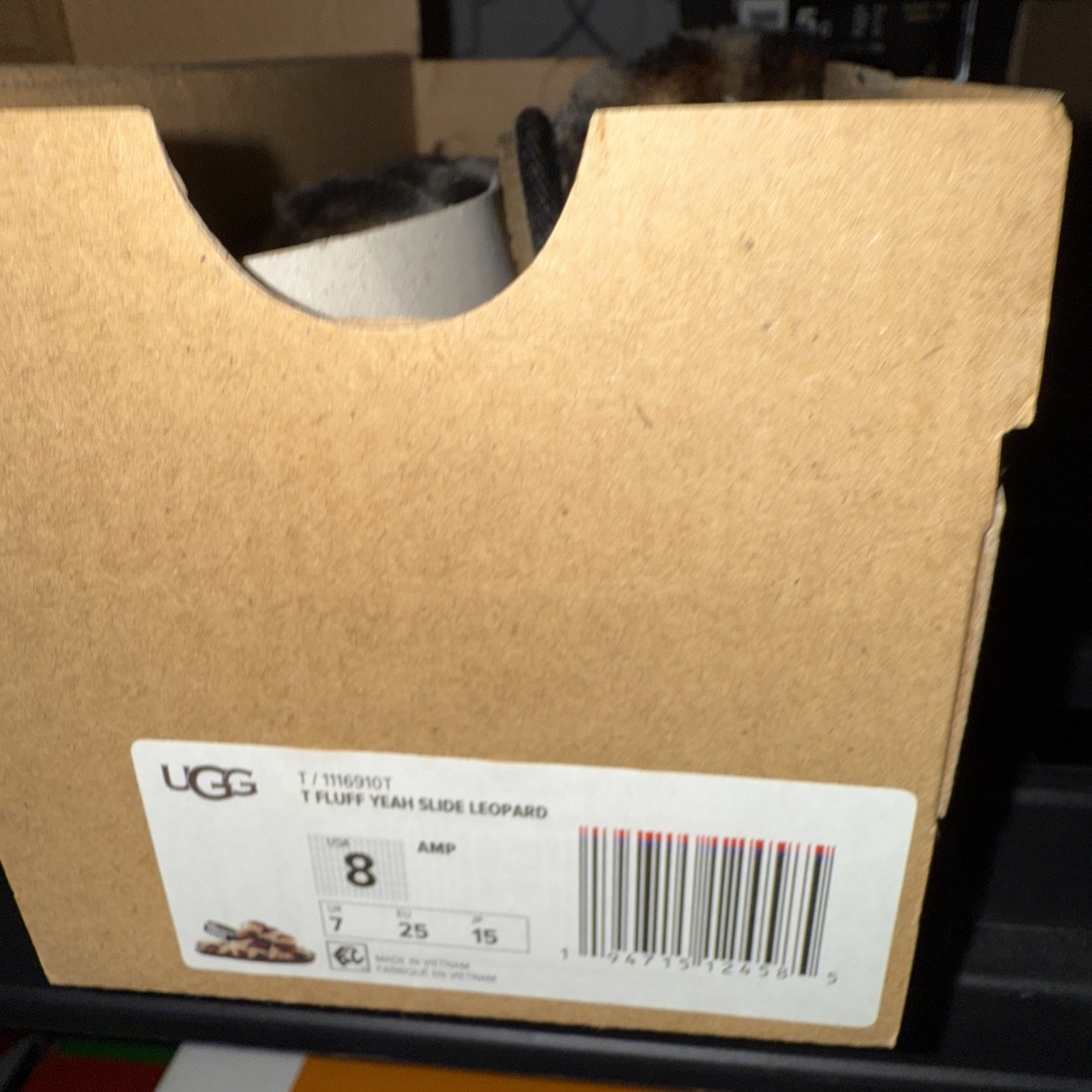 Ugg Tfluff Yeah Slide Leopard - image 2
