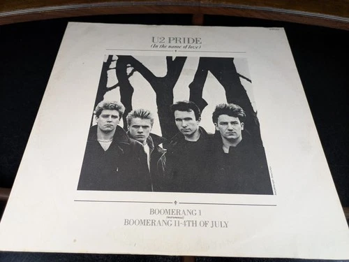 U2 - Pride - UK 12" Vinyl Single 12IS202 1984