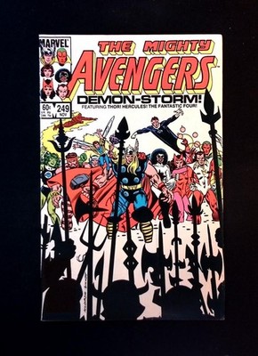 Avengers #249 Marvel 1984 Joe Sinnott cover