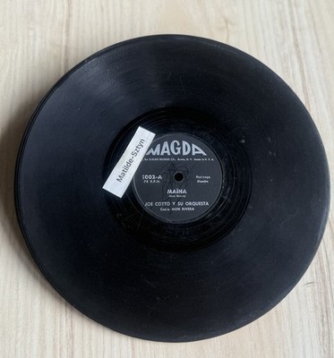 JOE COTTO - MON RIVERA Maina / Dolores MAGDA 78RPM Latin Pachanga mambo HEAR