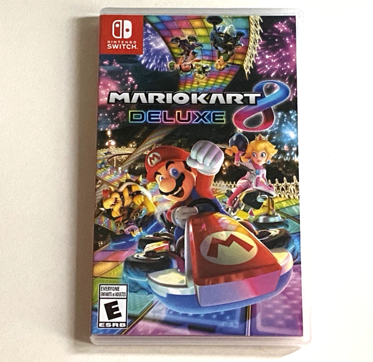 Mario Kart 8 Deluxe Case Only NO GAME Nintendo Switch Empty