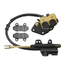 Rear Foot Disc Brake Master Cylinder Assembly with Back Brake Pads