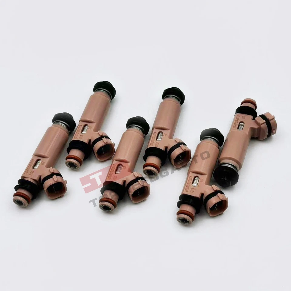6Pcs Denso Fuel Injectors 23250-20030 For 2002-2008 Lexus Toyota 3.0L 3.3L V6 Foto 4 de 4