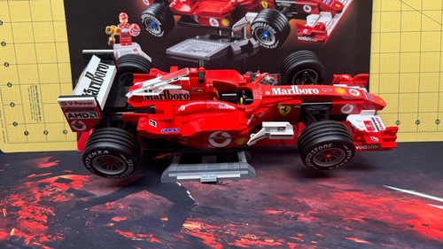 Alternative Sticker Pack Lego Ferrari F2004 Schumacher model 11375