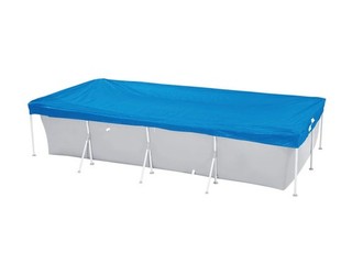 Crivit Abdeckplane Pool Cover Metalframe: ca. 228x159 cm Witterungsbeständig